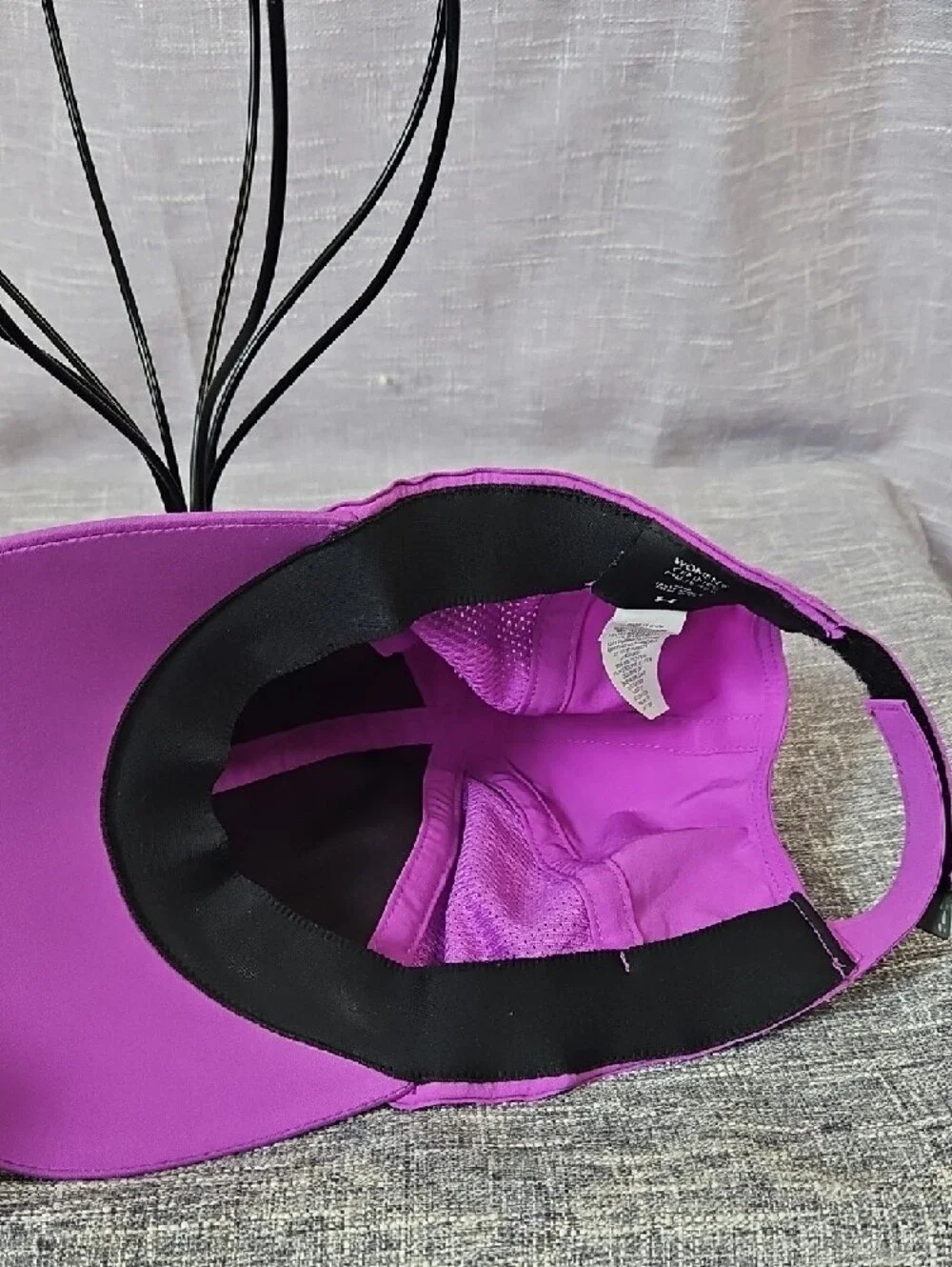 Under Armour Purple Mesh-Panel Running Cap